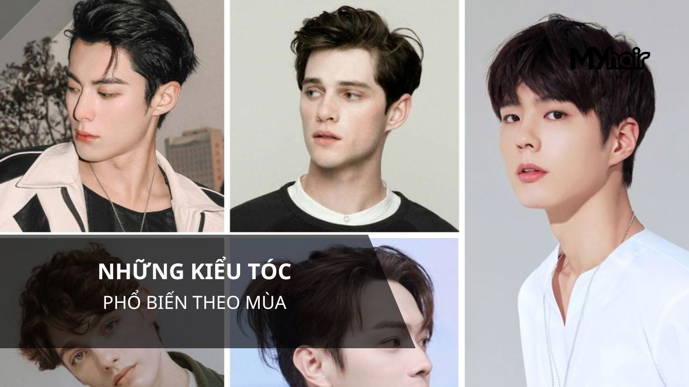 Những kiểu tóc phổ biến theo mùa