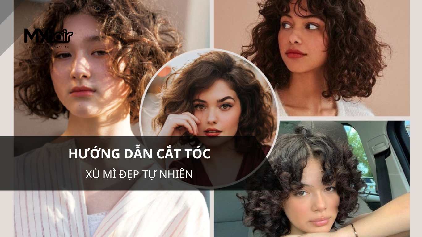 Hướng dẫn cắt tóc xù mì đẹp tự nhiên