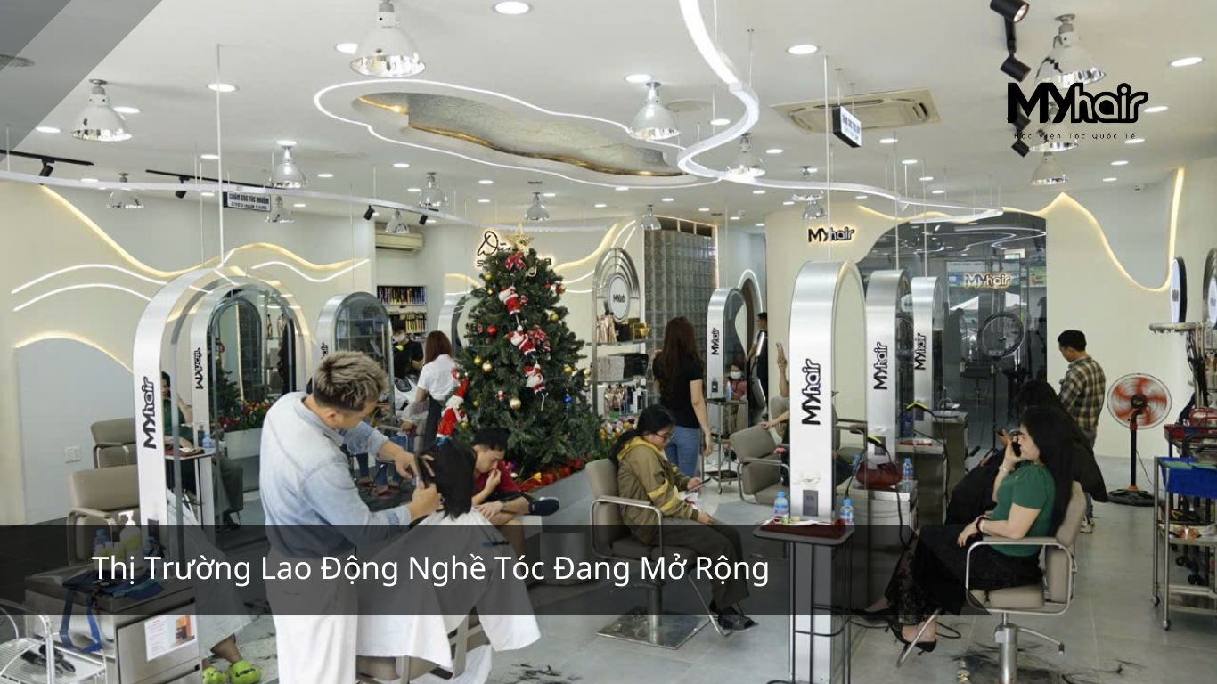 Học nghề tóc có dễ xin việc không – Thị Trường Lao Động Nghề Tóc Đang Mở Rộng