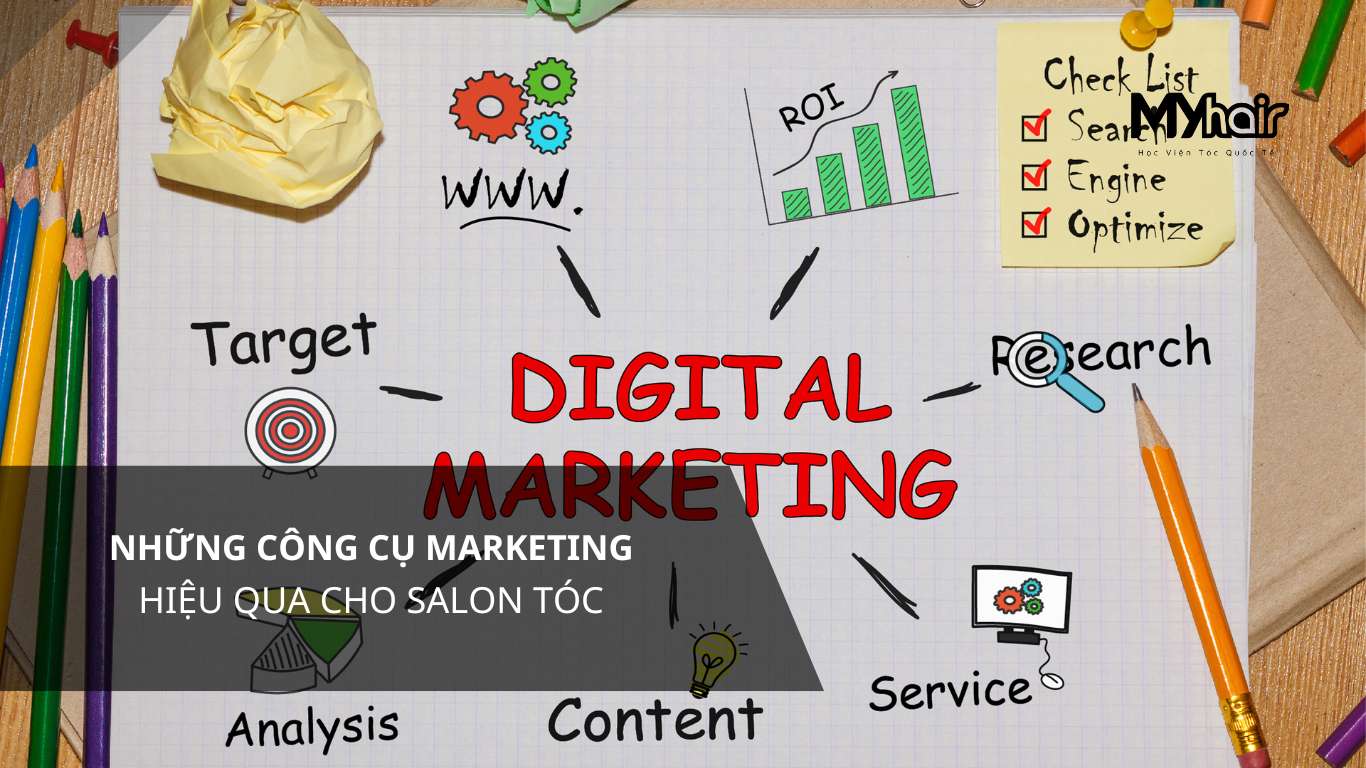 Những công cụ marketing hiệu quả cho salon tóc