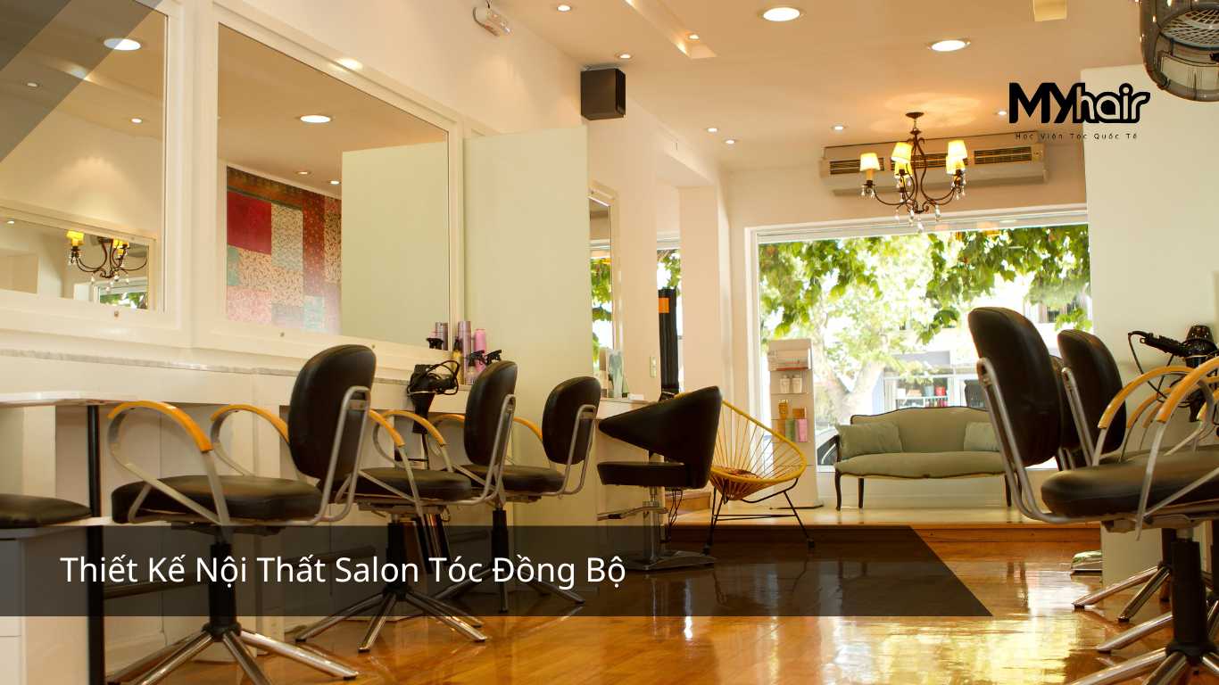 Thiết Kế Nội Thất Salon Tóc Đồng Bộ