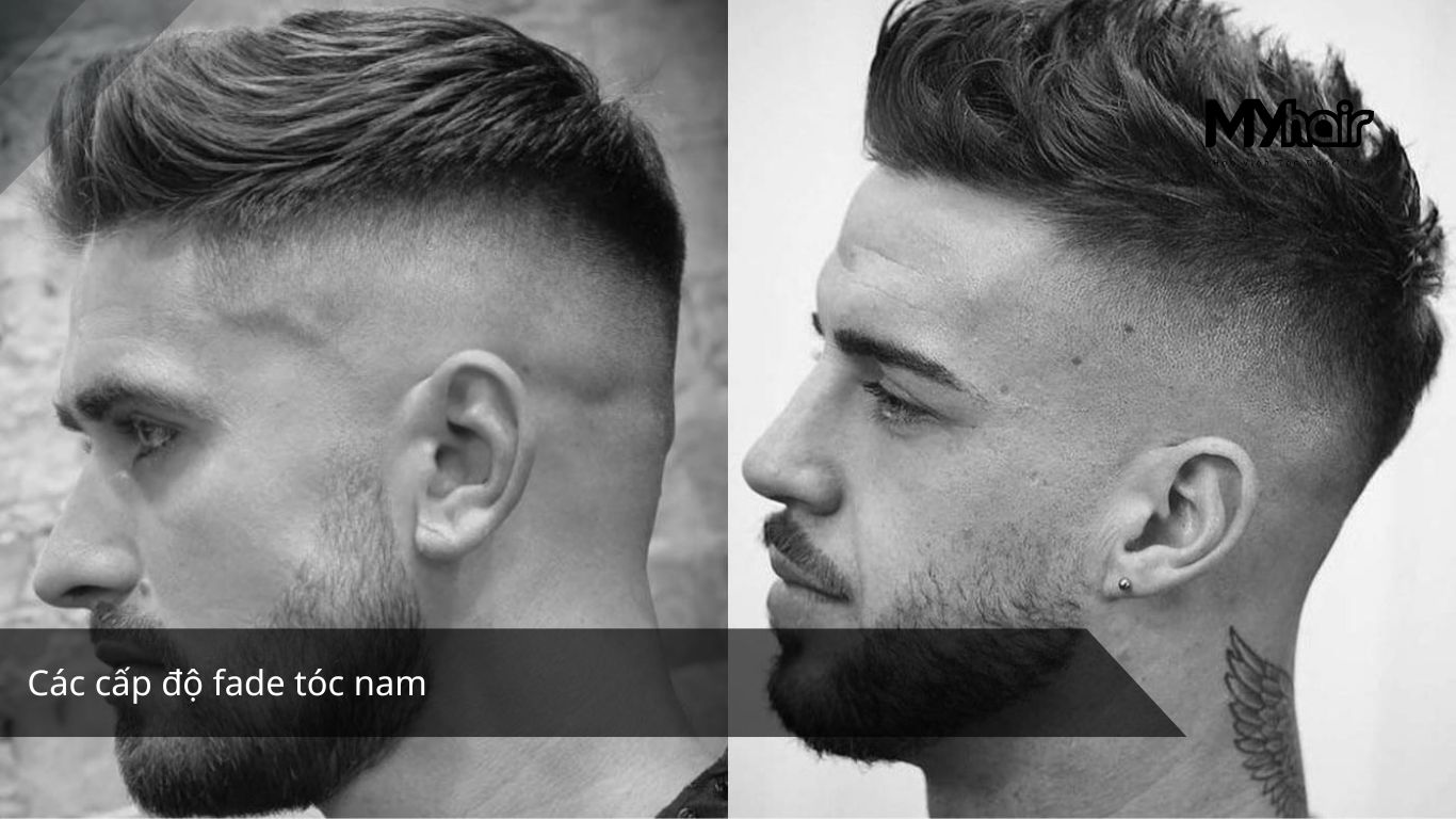 Các cấp độ fade tóc nam