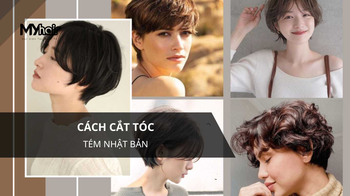 Cách cắt tóc tém Nhật Bản