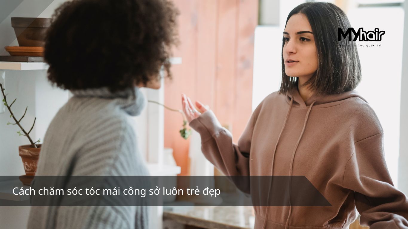 Cách chăm sóc tóc mái công sở luôn trẻ đẹp