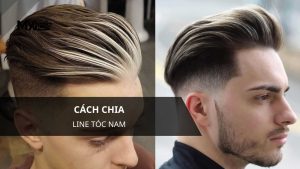 Cách chia line tóc nam