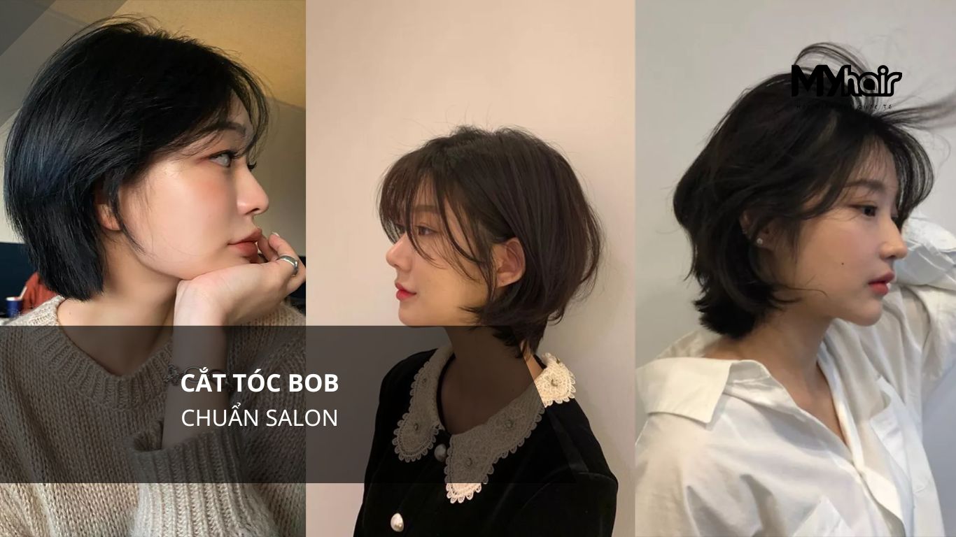 Cách cắt tóc bob chuẩn salon