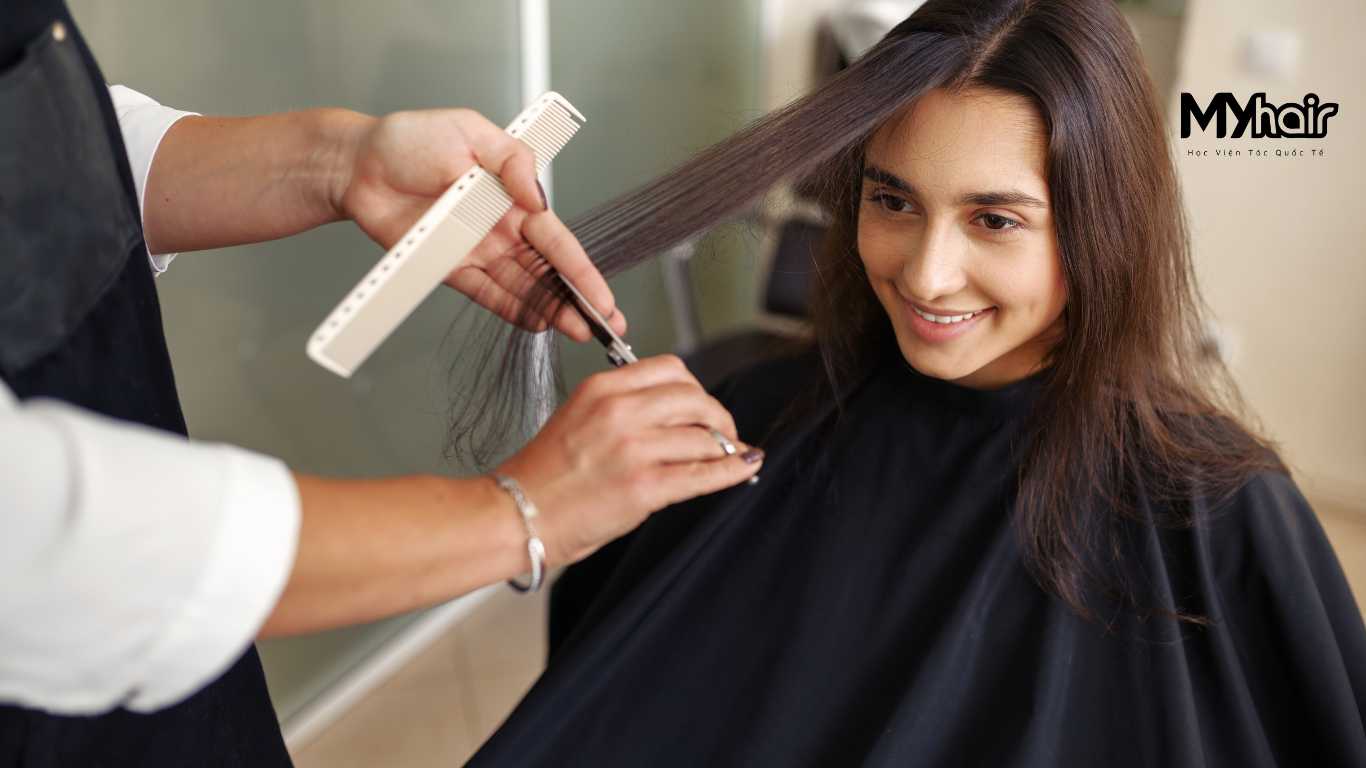 Cắt mái quá ngắn hoặc quá dày