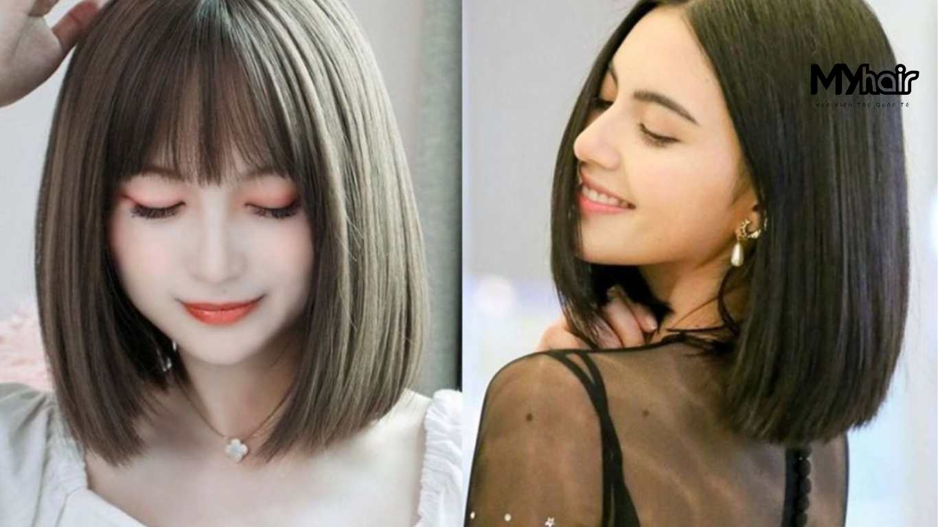 Chọn kiểu tóc ngắn phù hợp với tóc dày