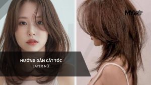 Hướng dẫn cắt tóc layer nữ