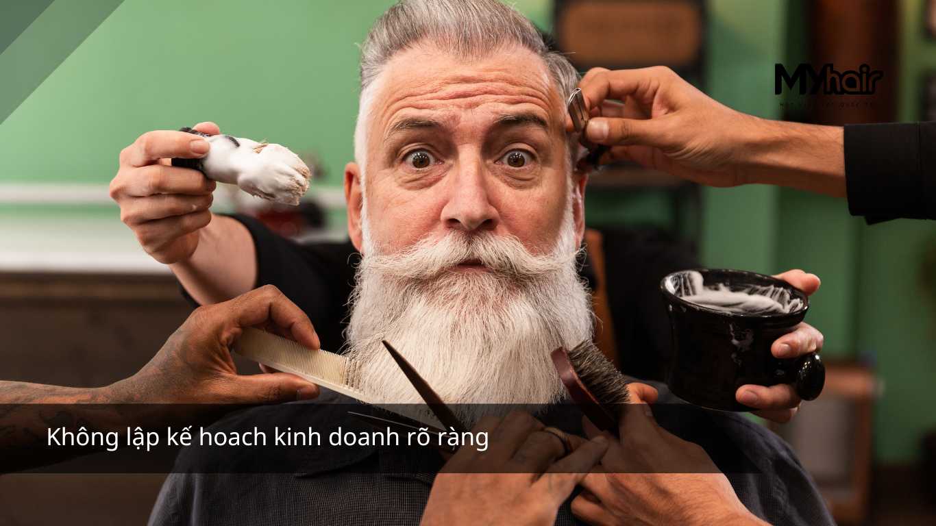 Không lập kế hoach kinh doanh rõ ràng