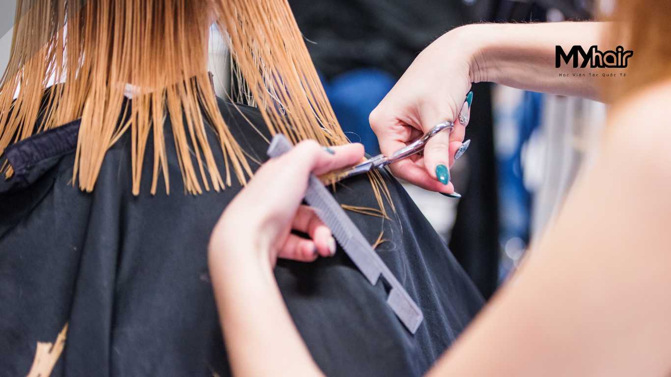 Không tỉa đuôi tóc sau khi cắt