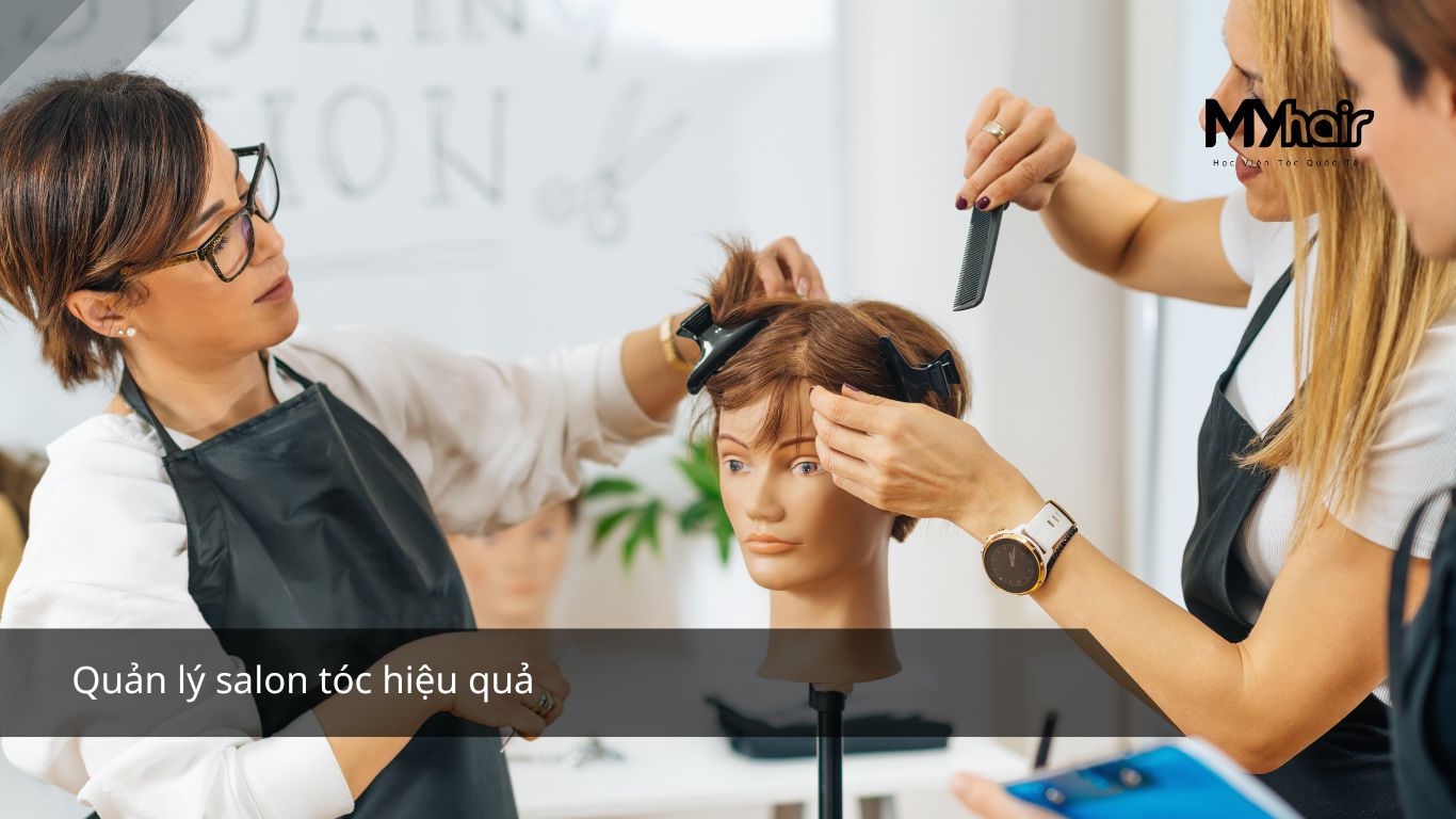 Quản lý salon tóc hiệu quả