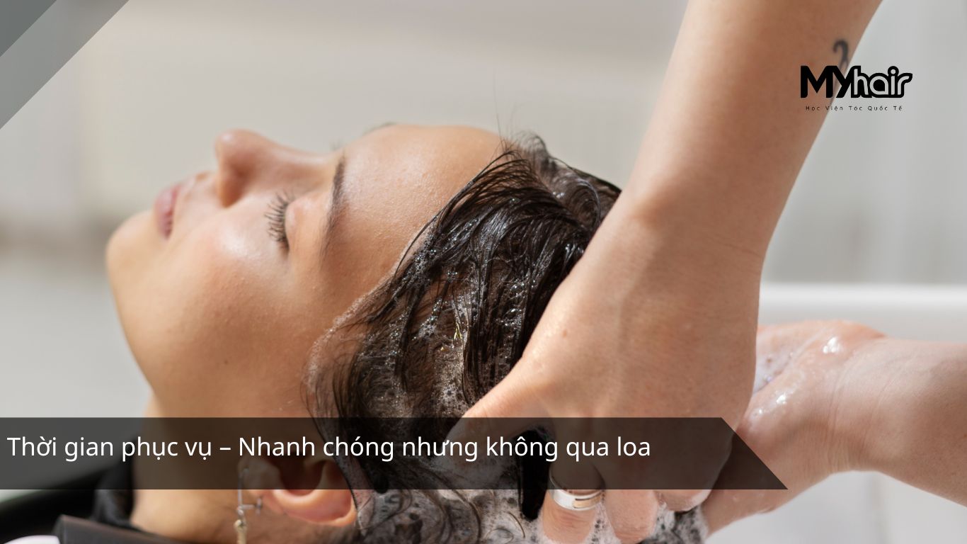 Thời gian phục vụ – Nhanh chóng nhưng không qua loa