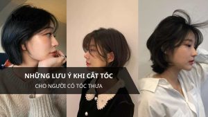 Những lưu ý khi cắt tóc cho người có tóc thưa