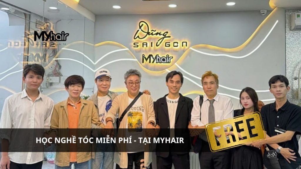 Học nghề tóc miễn phí 2025