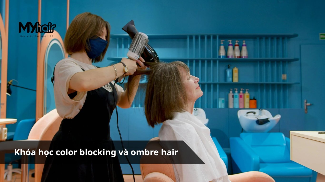 Khóa học color blocking và ombre hair
