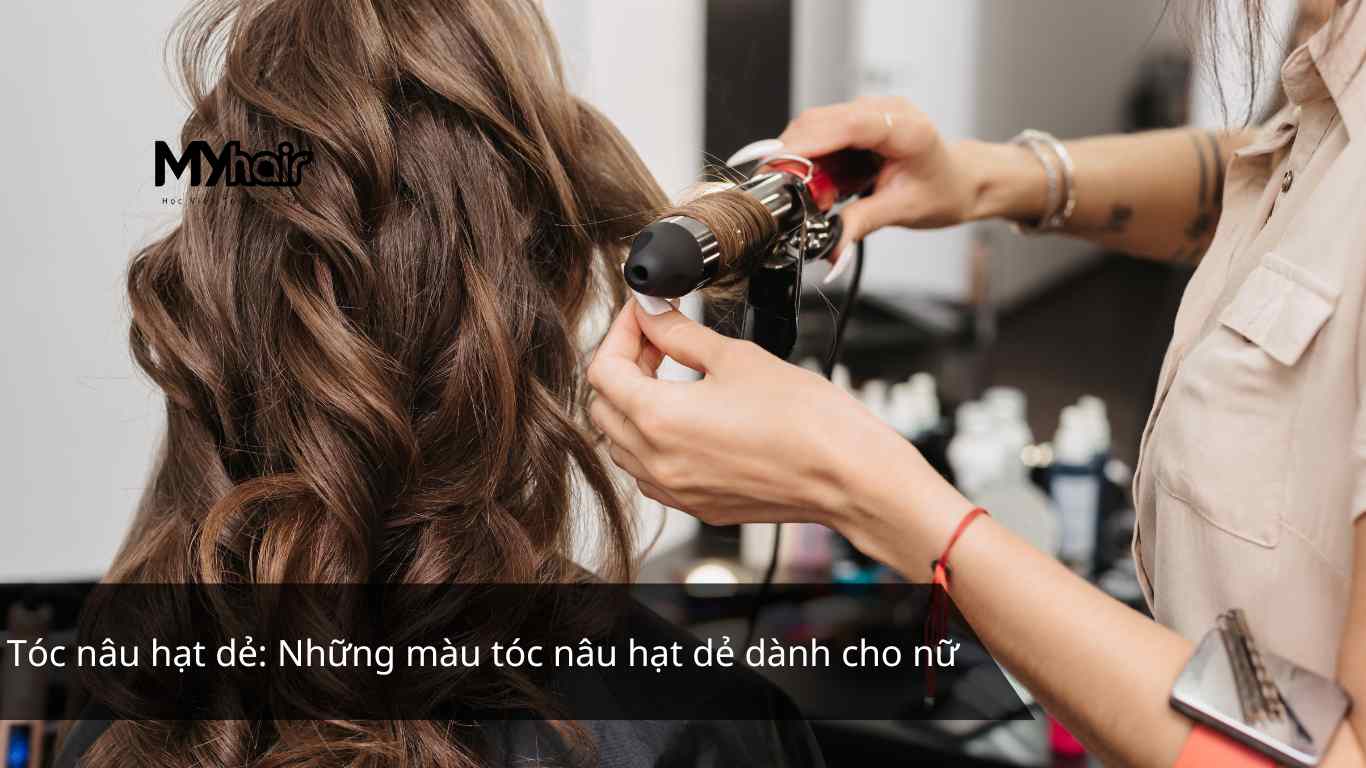 Tóc nâu hạt dẻ: Những màu tóc nâu hạt dẻ dành cho nữ
