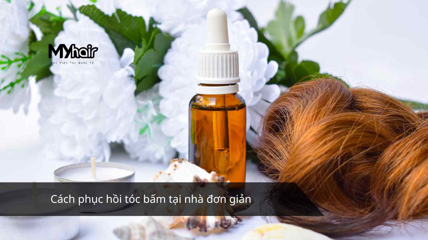 Cách phục hồi tóc bấm tại nhà đơn giản
