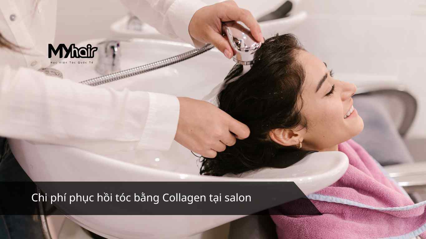 Chi phí phục hồi tóc bằng Collagen tại salon