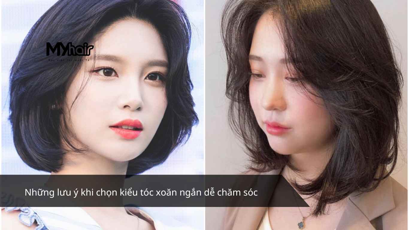 Những lưu ý khi chọn kiểu tóc xoăn ngắn dễ chăm sóc