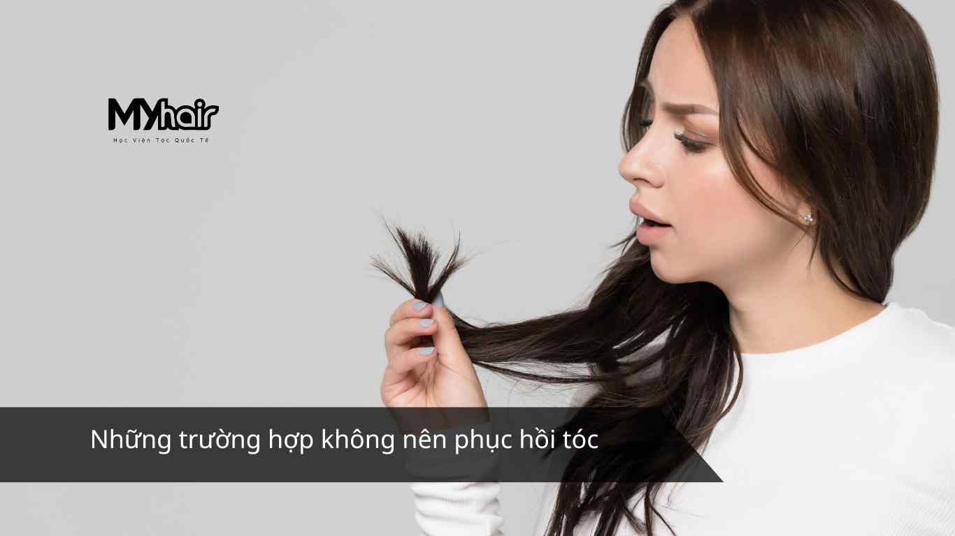 Những trường hợp không nên phục hồi tóc
