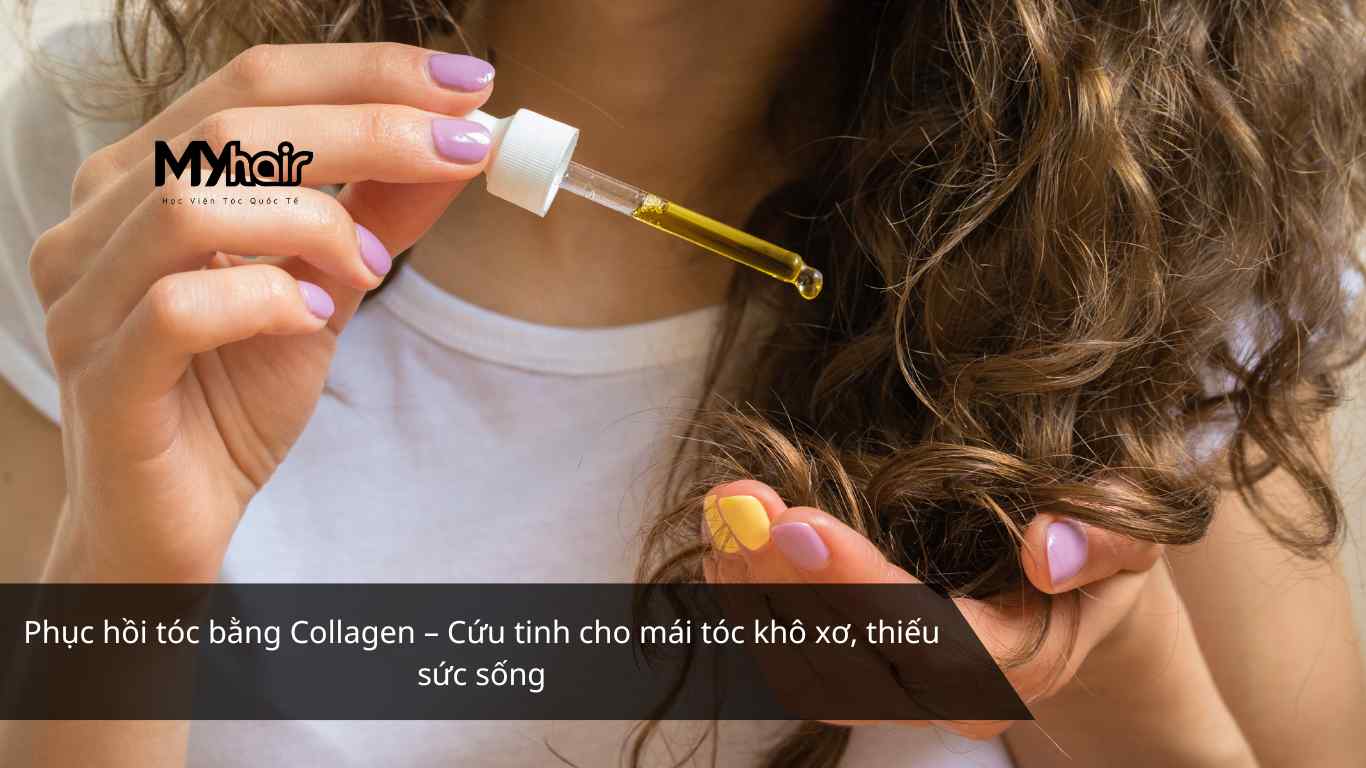 Phục hồi tóc bằng Collagen – Cứu tinh cho mái tóc khô xơ, thiếu sức sống
