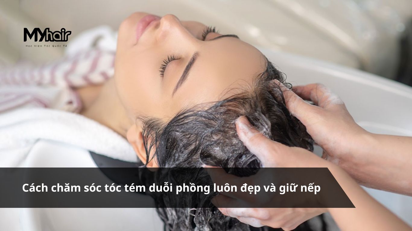 Tóc tém duỗi phồng – Sấy tóc đúng kỹ thuật để giữ độ phồng