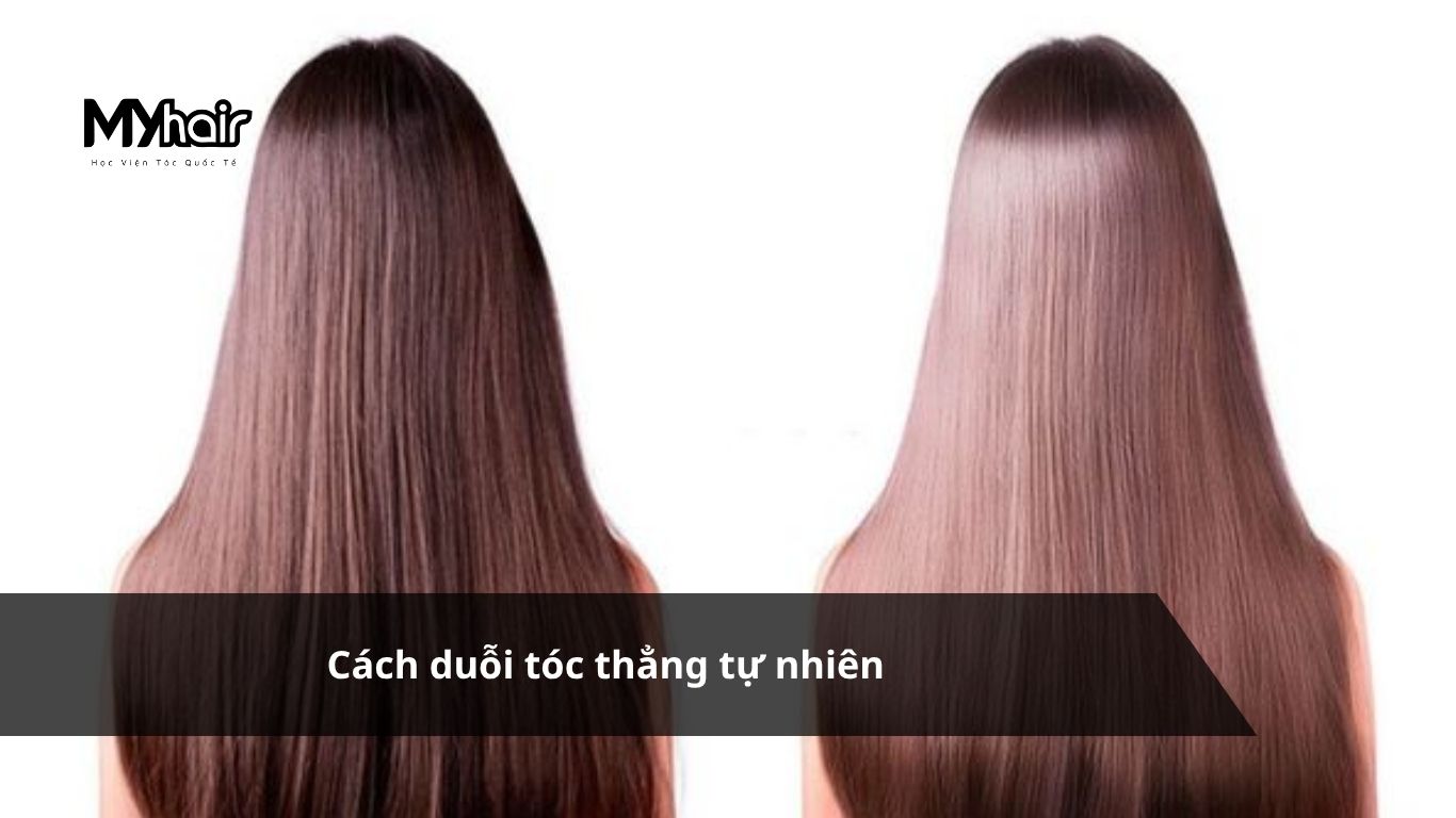Cách duỗi tóc thẳng tự nhiên – Giải pháp đơn giản giúp tóc mềm mượt