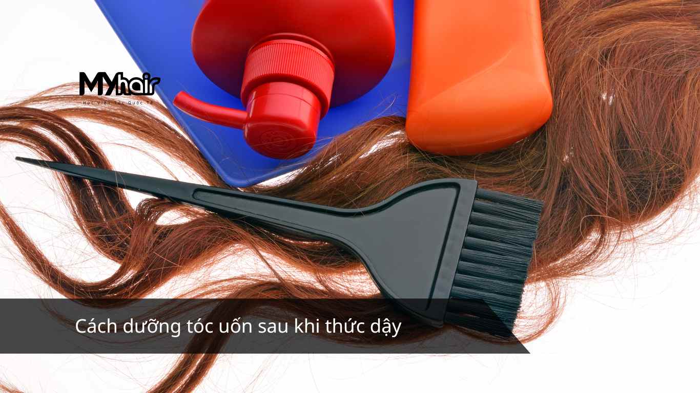 Cách dưỡng tóc uốn sau khi thức dậy