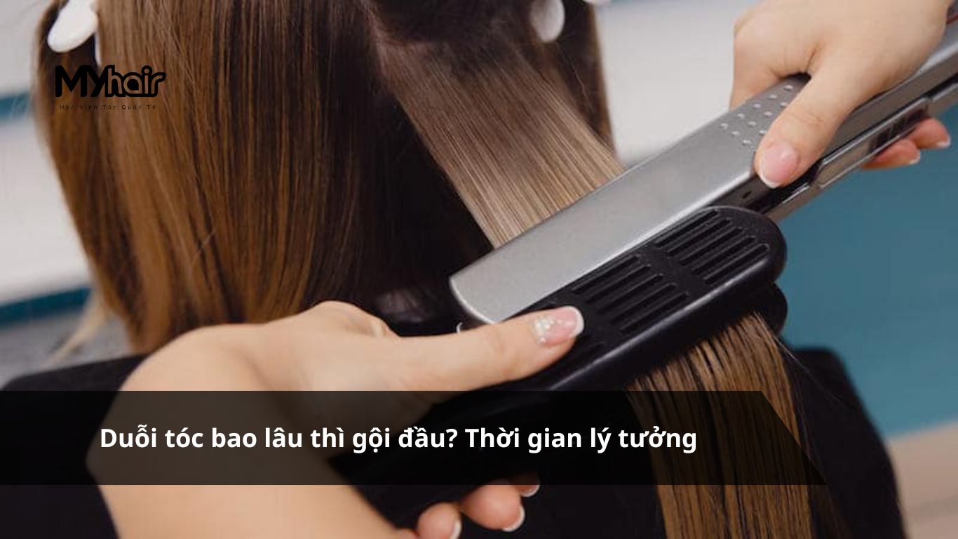 Duỗi tóc bao lâu thì gội đầu? Thời gian lý tưởng