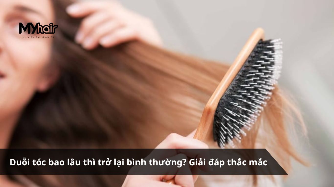 Duỗi tóc bao lâu thì trở lại bình thường? Giải đáp thắc mắc
