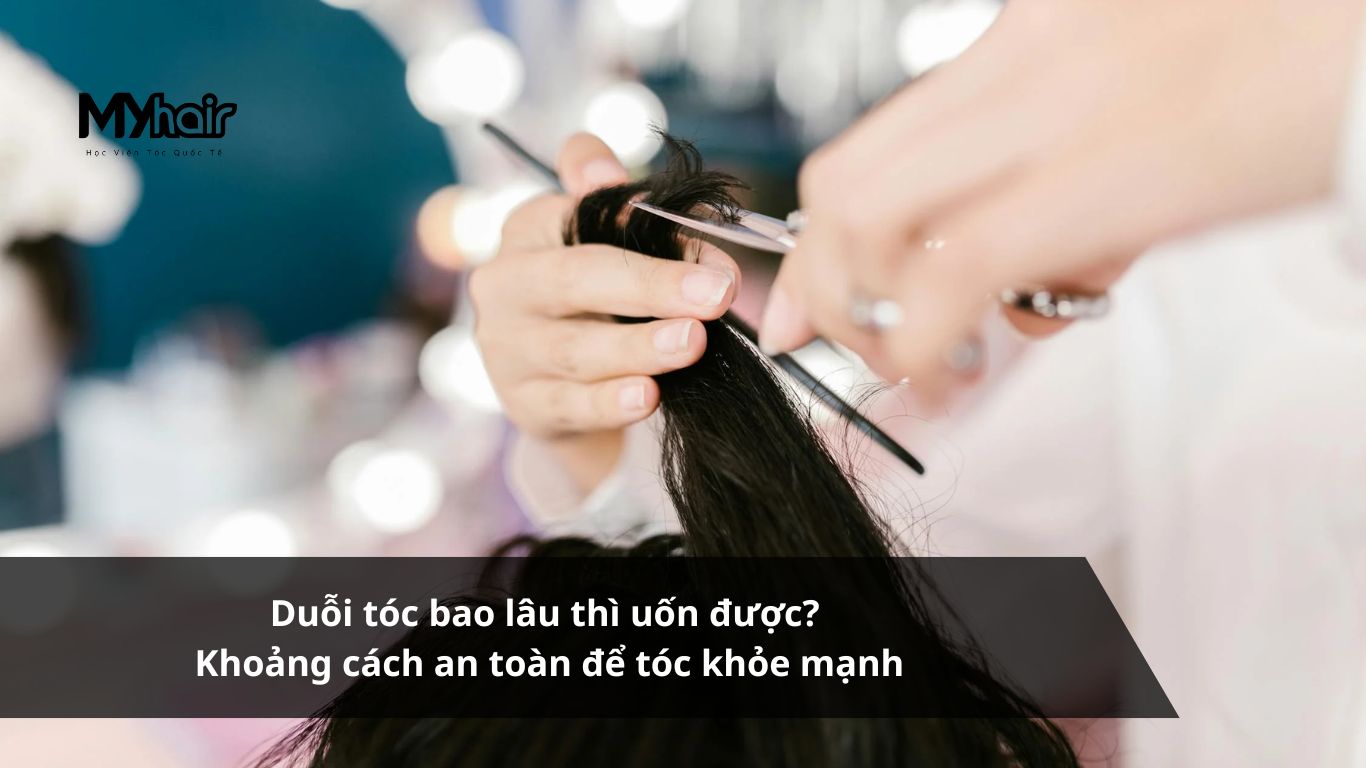 Duỗi tóc bao lâu thì uốn được? Khoảng cách an toàn để tóc khỏe mạnh