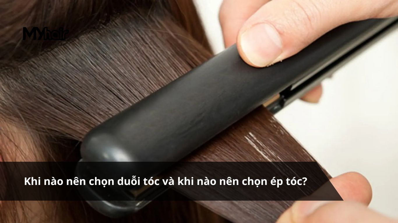So sánh chi tiết duỗi tóc và ép tóc – Khi nào nên chọn duỗi tóc và khi nào nên chọn ép tóc?