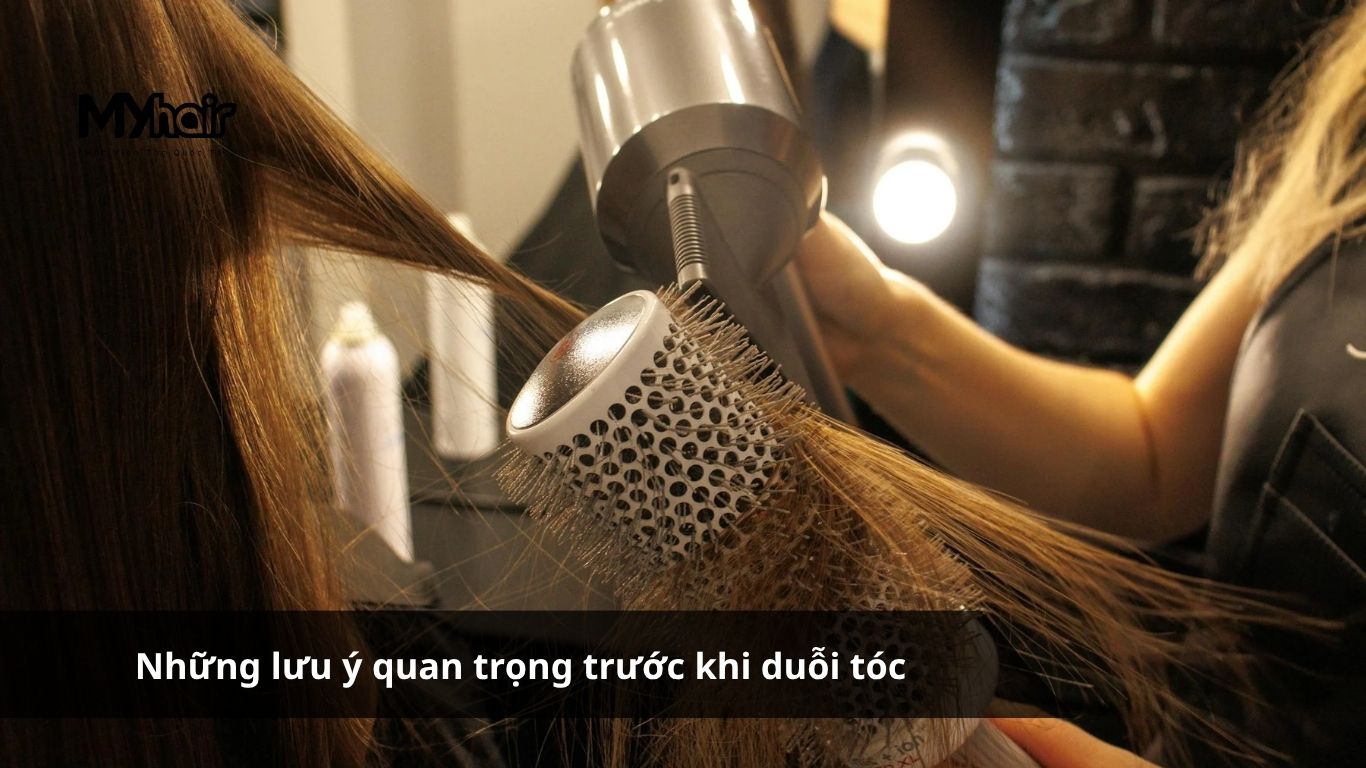 Những lưu ý quan trọng trước khi duỗi tóc