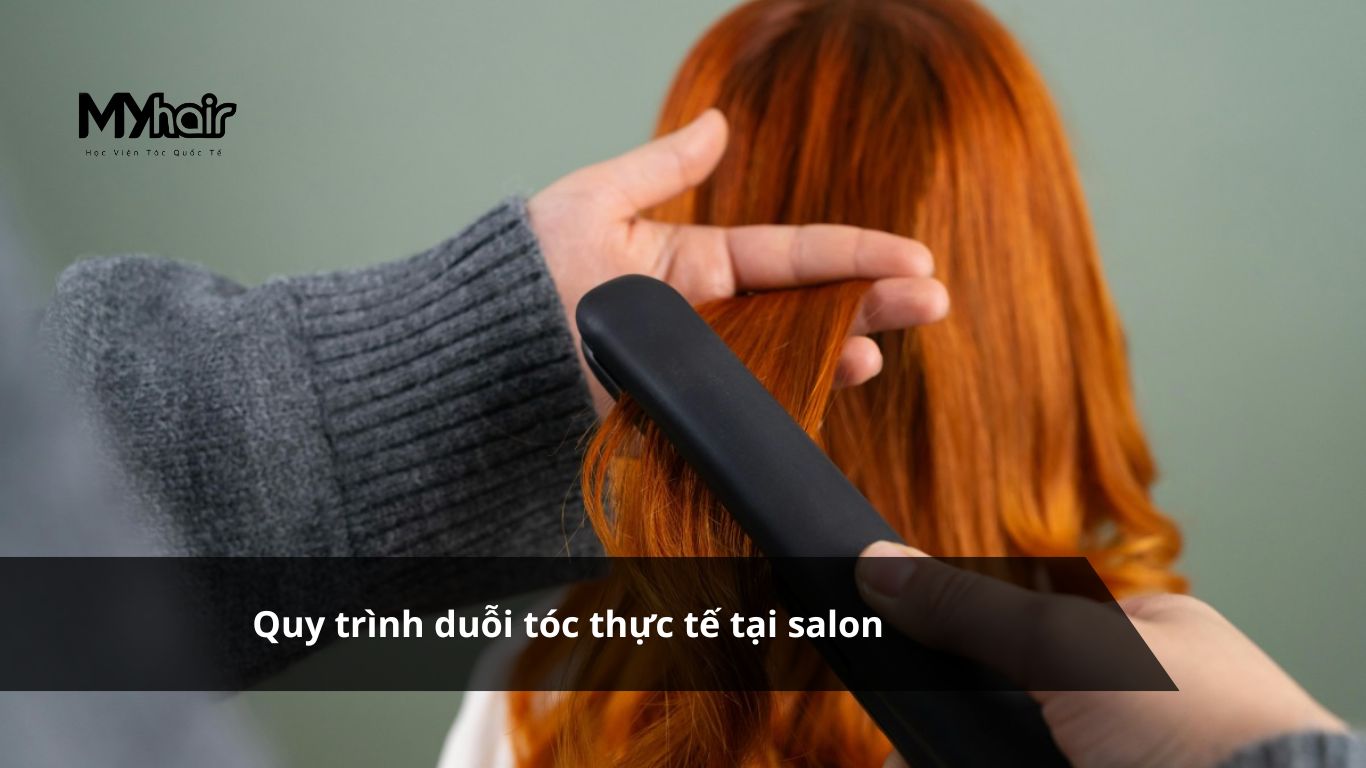 Duỗi tóc mất bao lâu – Quy trình duỗi tóc thực tế tại salon