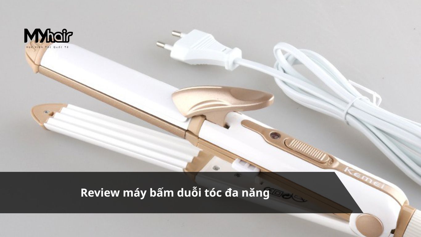 Review máy bấm duỗi tóc đa năng