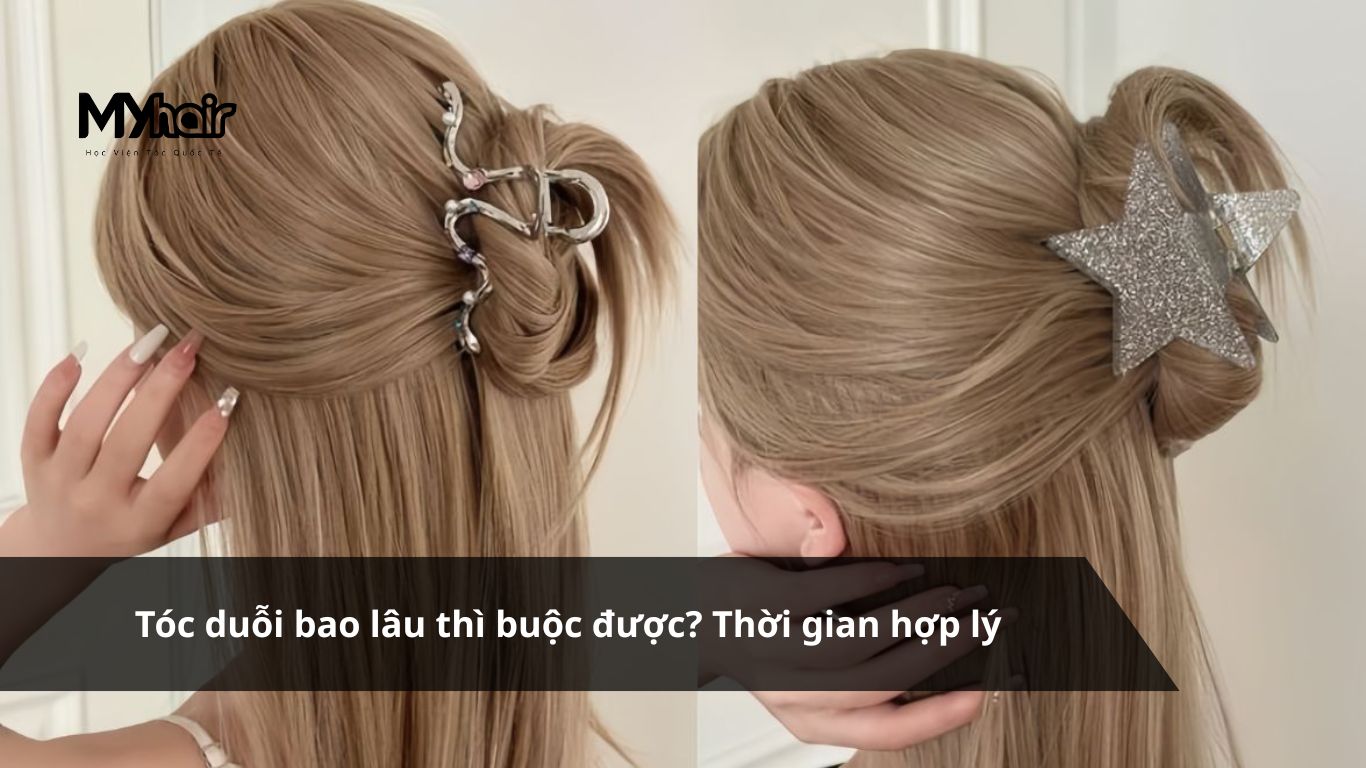 Tóc duỗi bao lâu thì buộc được? Thời gian hợp lý