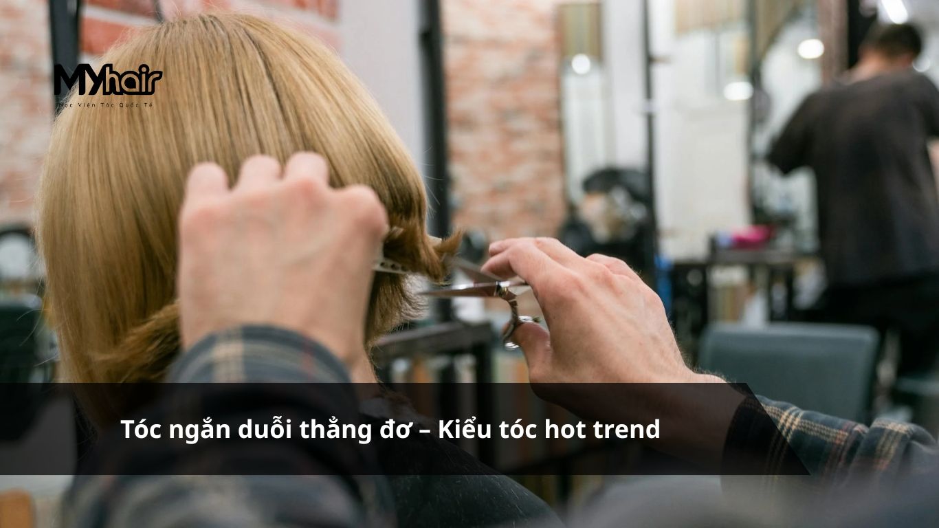 Tóc ngắn duỗi thẳng đơ: Đơn giản, Cá tính