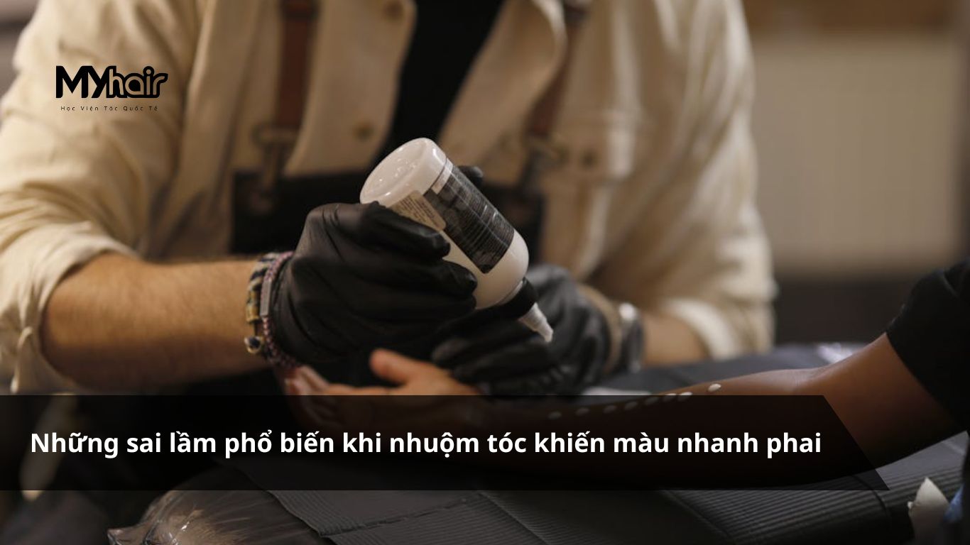 Nhuộm tóc đẹp 2026 – Những sai lầm phổ biến khi nhuộm tóc khiến màu nhanh phai