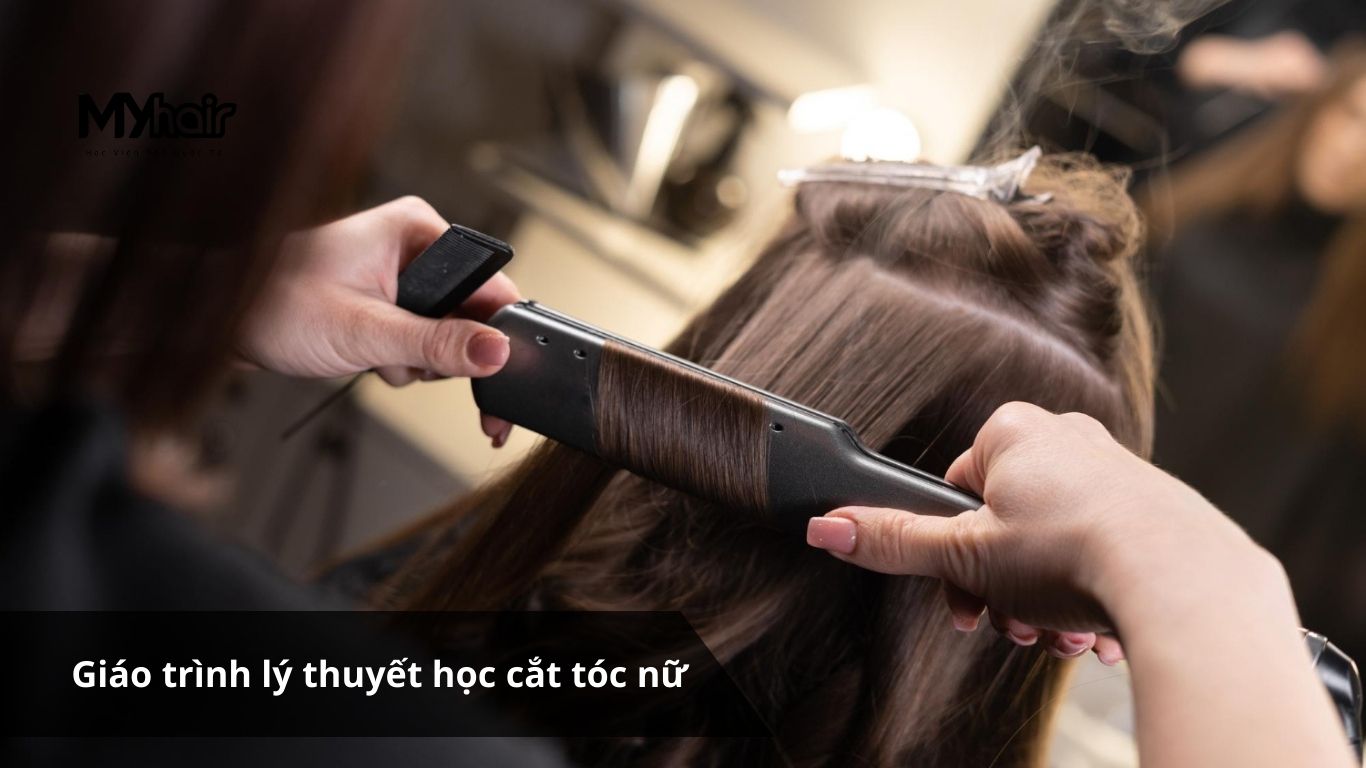 Giáo trình lý thuyết học cắt tóc nữ
