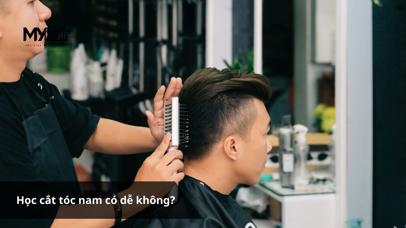 Học cắt tóc nam có dễ không