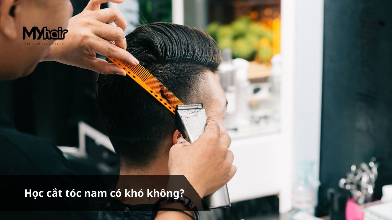 Học cắt tóc nam có khó không