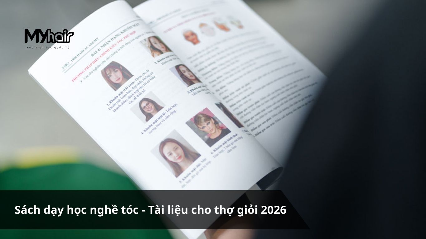 sách dạy học nghề tóc - tài liệu cho thợ giỏi 2026