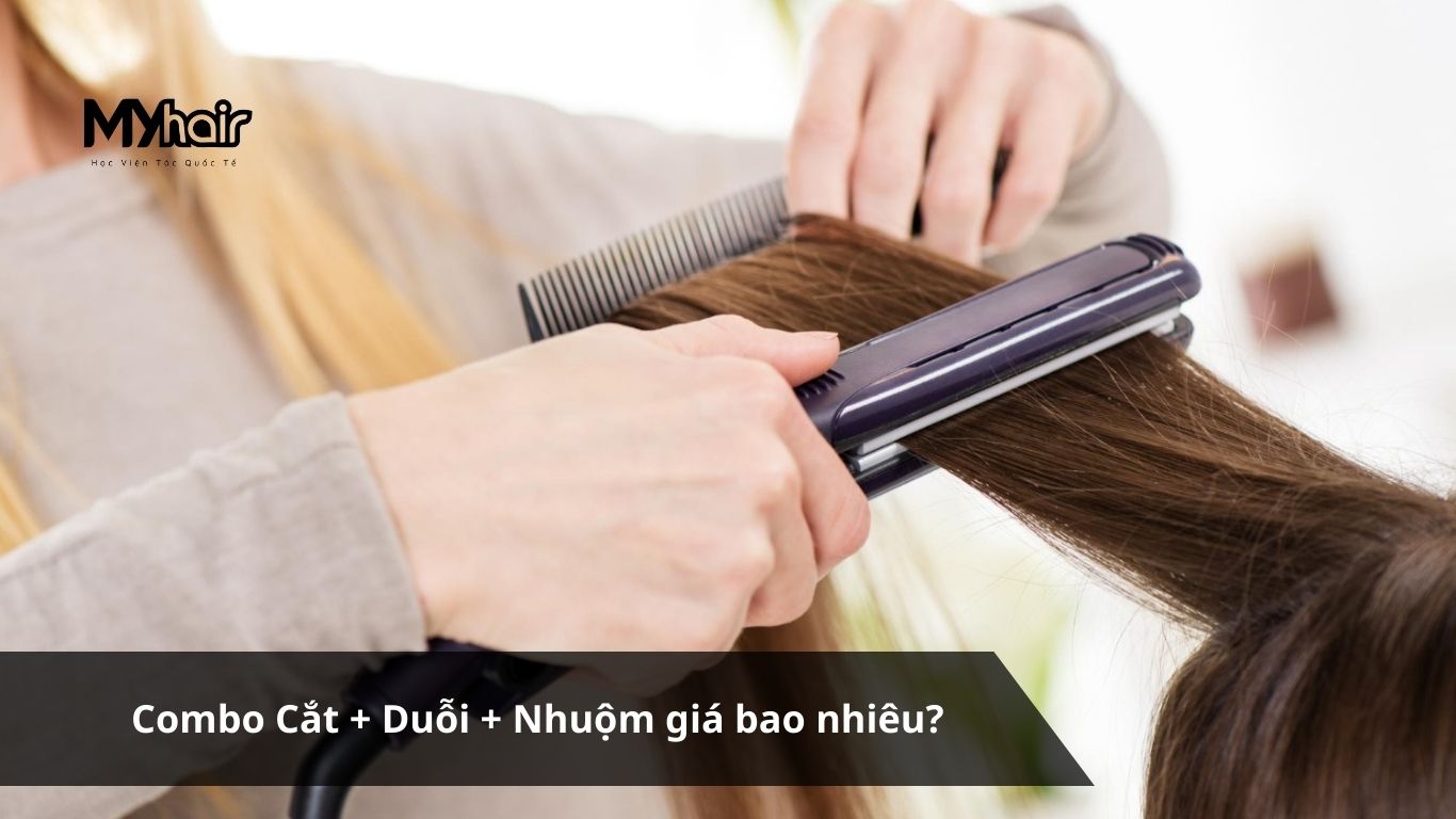 Combo Cắt + Duỗi + Nhuộm giá bao nhiêu