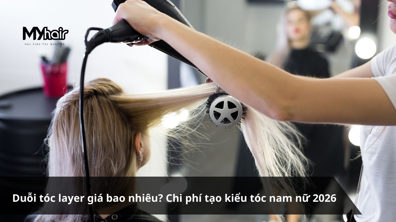 Duỗi tóc layer giá bao nhiêu Chi phí tạo kiểu tóc nam nữ 2026