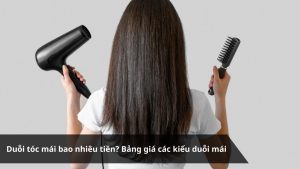 Duỗi tóc mái bao nhiêu tiền Bảng giá các kiểu duỗi mái