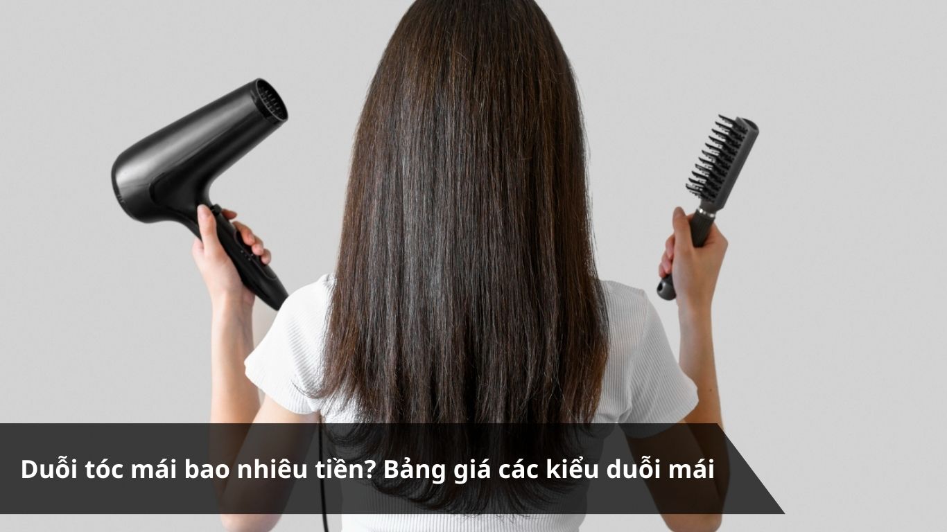 Duỗi tóc mái bao nhiêu tiền Bảng giá các kiểu duỗi mái