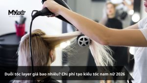 Duỗi tóc tự nhiên giá bao nhiêu Chi phí làm tóc mới nhất 2026