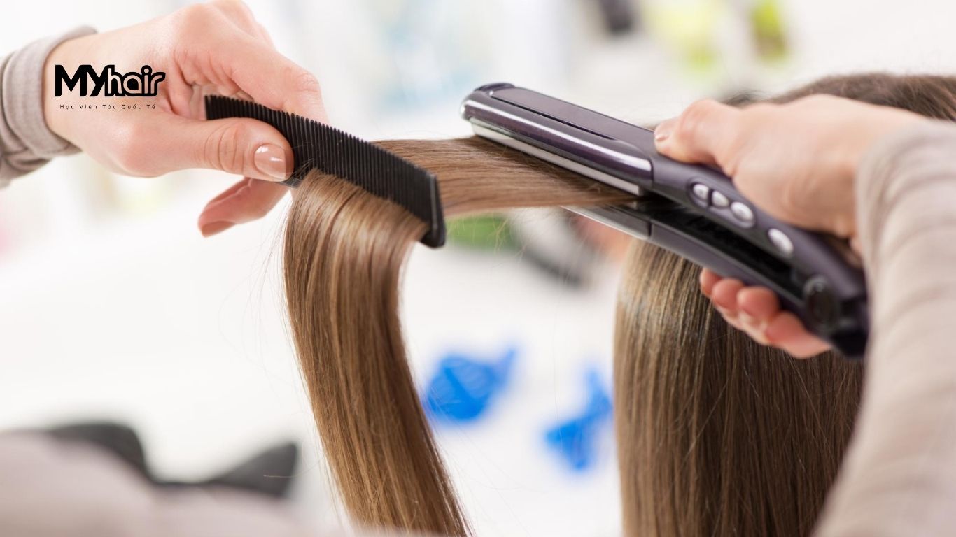 Giá Combo Cắt + Duỗi + Nhuộm phân khúc tiêu chuẩn