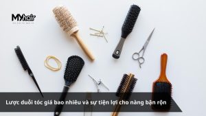 Lược duỗi tóc giá bao nhiêu và sự tiện lợi cho nàng bận rộn